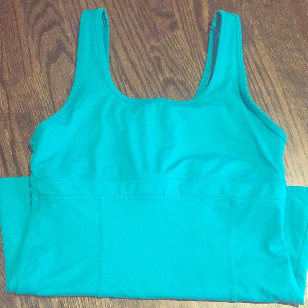 Teal Champion athletic top
